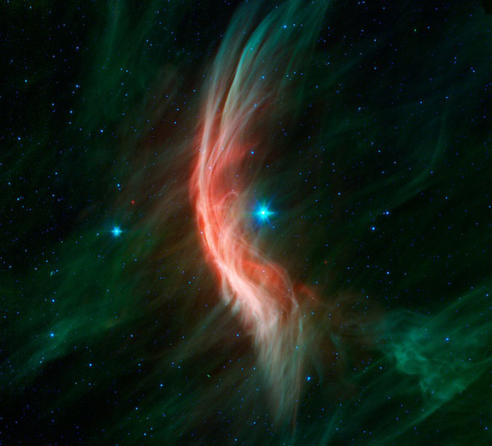 фотографии телескопа «Спитцер» (Spitzer)