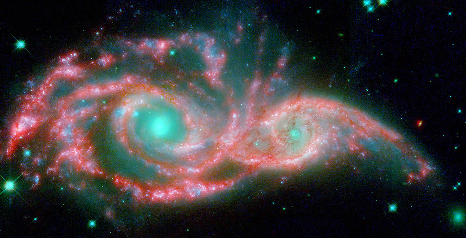 фотографии телескопа «Спитцер» (Spitzer)