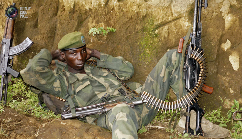 Конголезский солдат