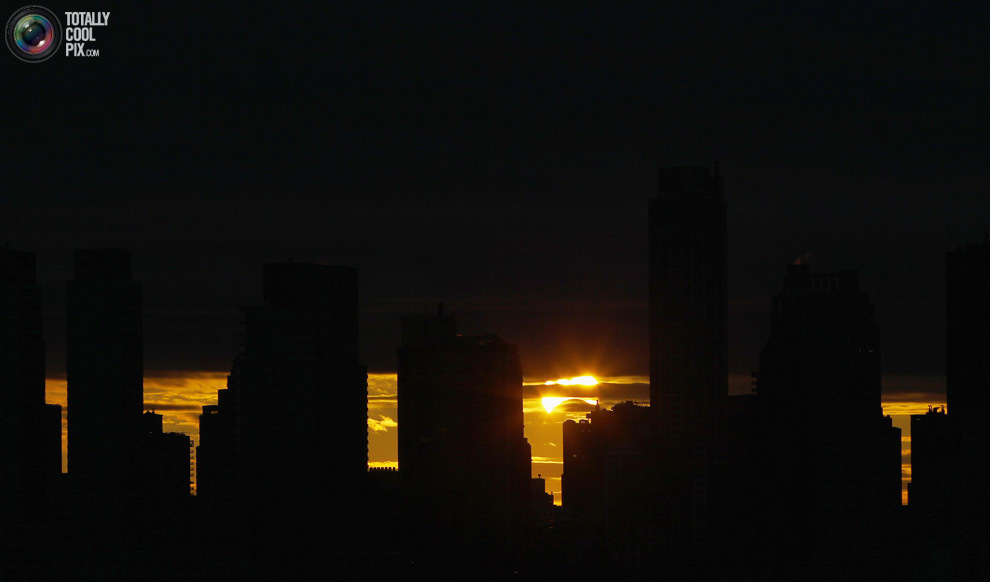 Рассвет над Манхэттеном