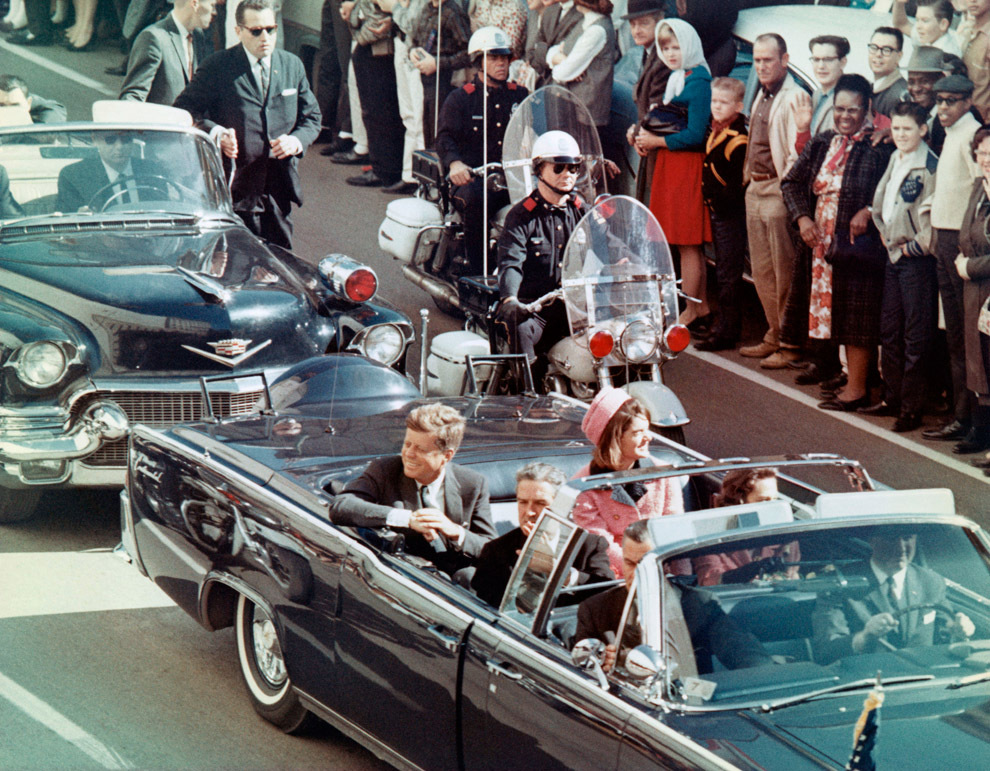 Президент Джон Кеннеди и первая леди Жаклин Кеннеди 