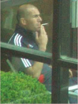 Курящие футболисты