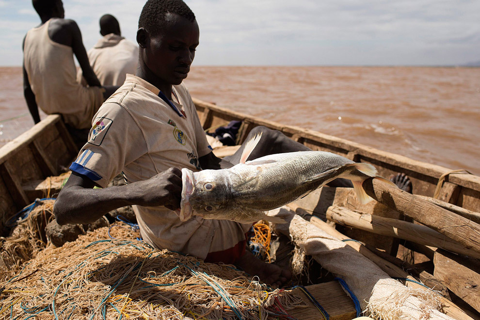 Африканские рыбаки