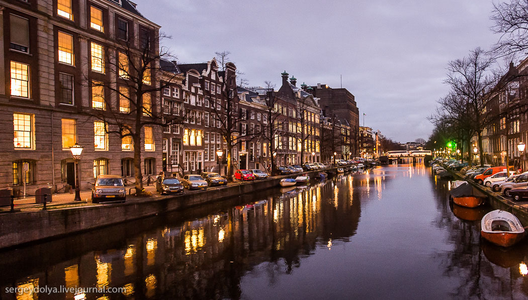 Новогодний Амстердам