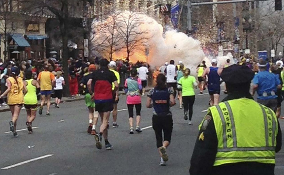 Бостонский марафон, теракт