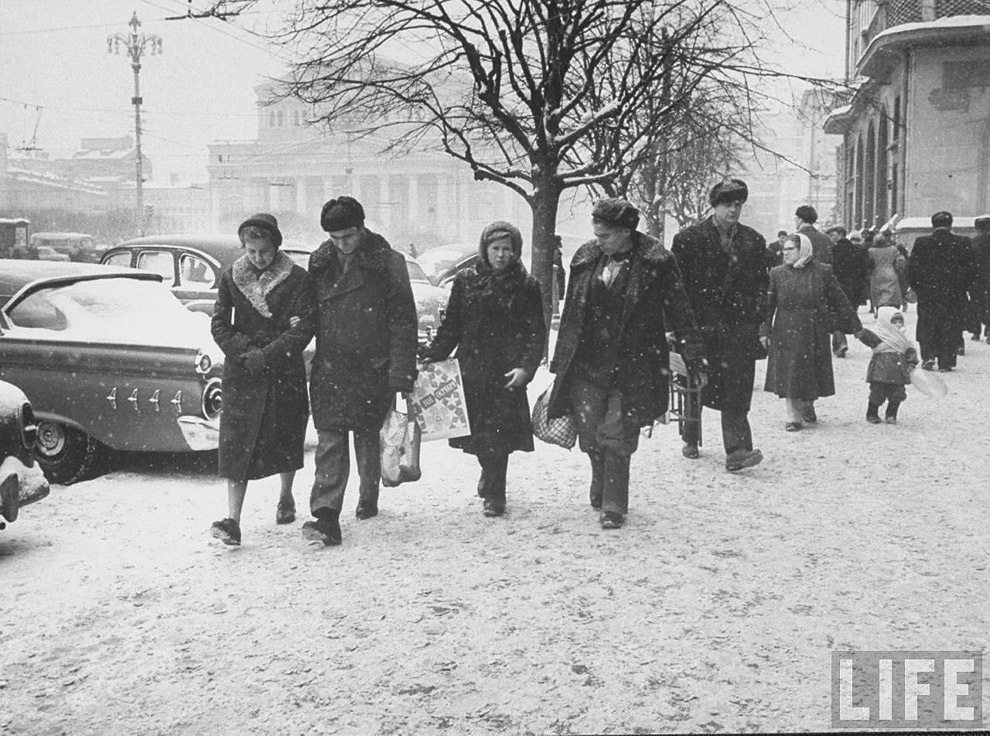 Москва в декабре 1959 года