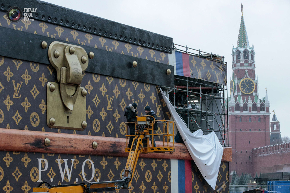 Louis Vuitton на Красной площади 