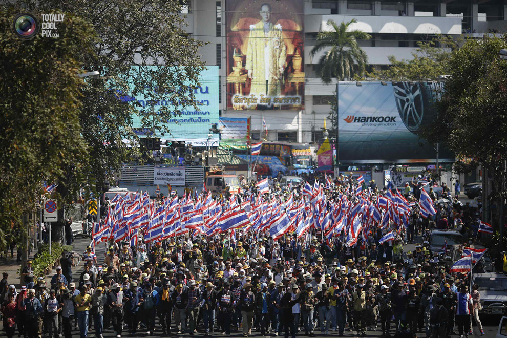 Демонстрации в Таиланде