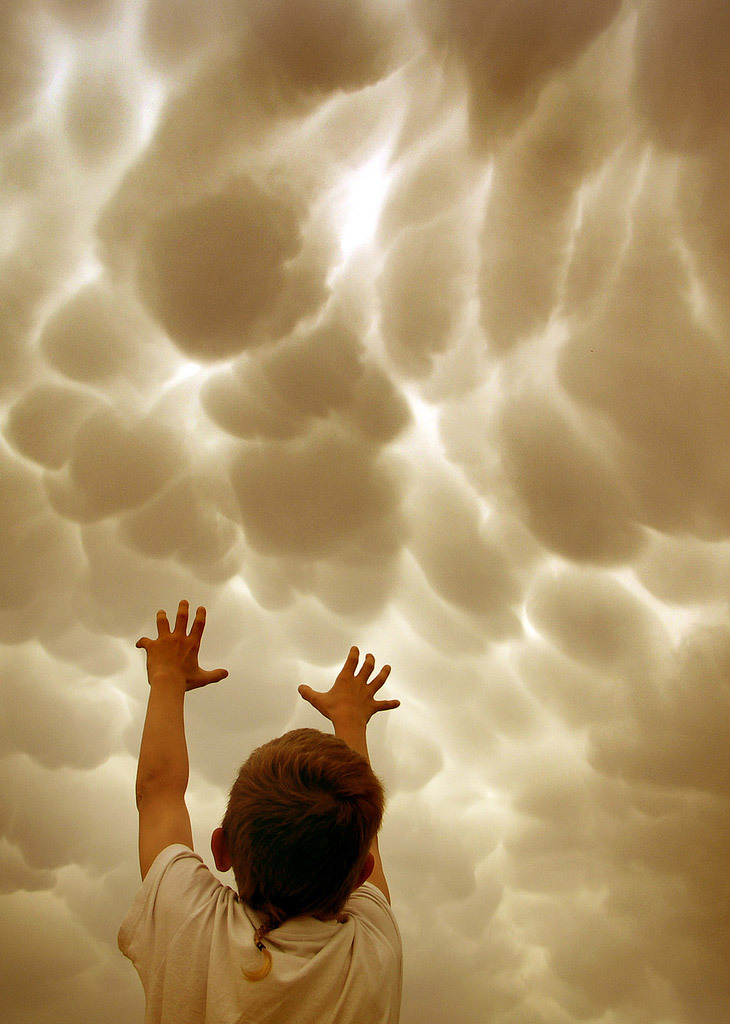 Необычные облака: Mammatus