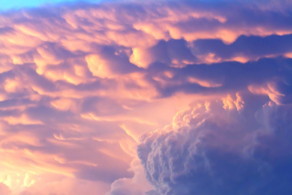 Необычные облака: Mammatus