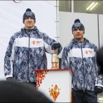 Скандал на эстафете олимпийского огня в Саратове