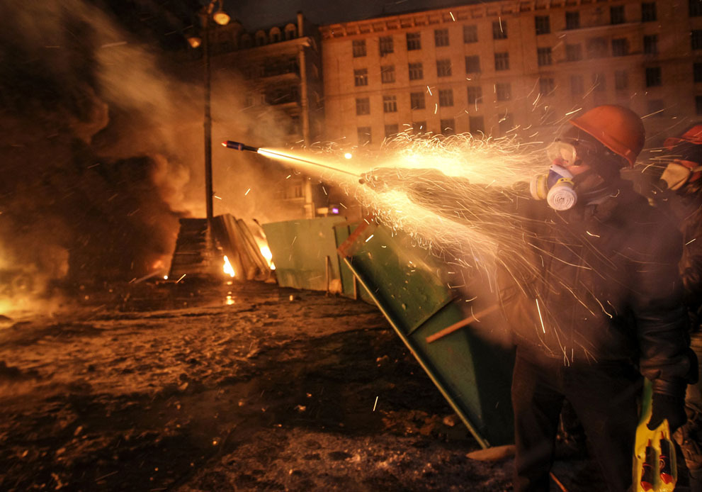 Столкновения в Киеве