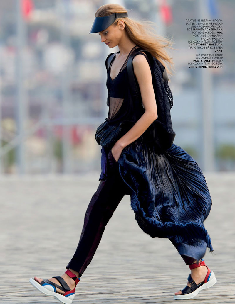 Анна Селезнева в Vogue