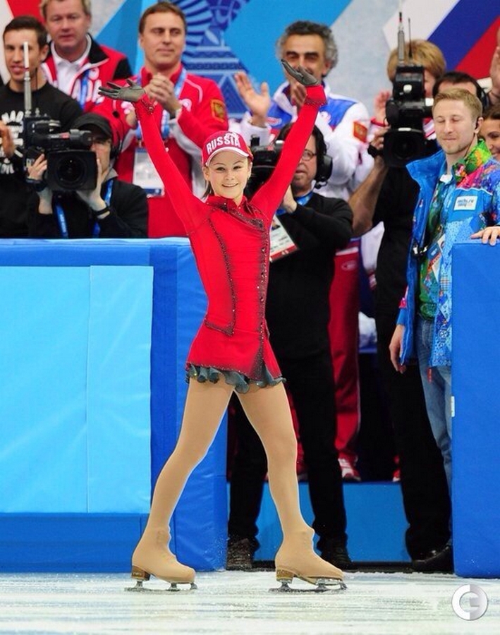 Юлия Липницкая на олимпиаде
