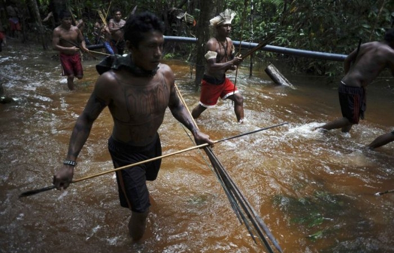 племя мундуруку в Бразилии