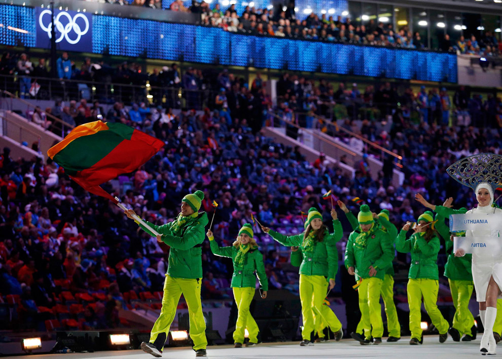 Церемония открытия зимних Олимпийских игр в Сочи
