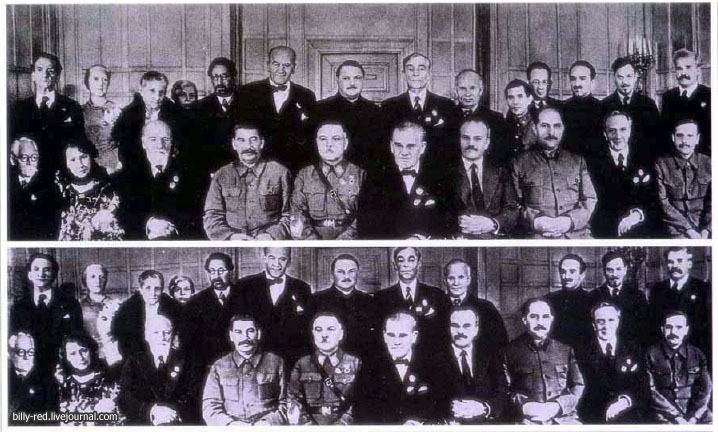 Сталинский фотошоп