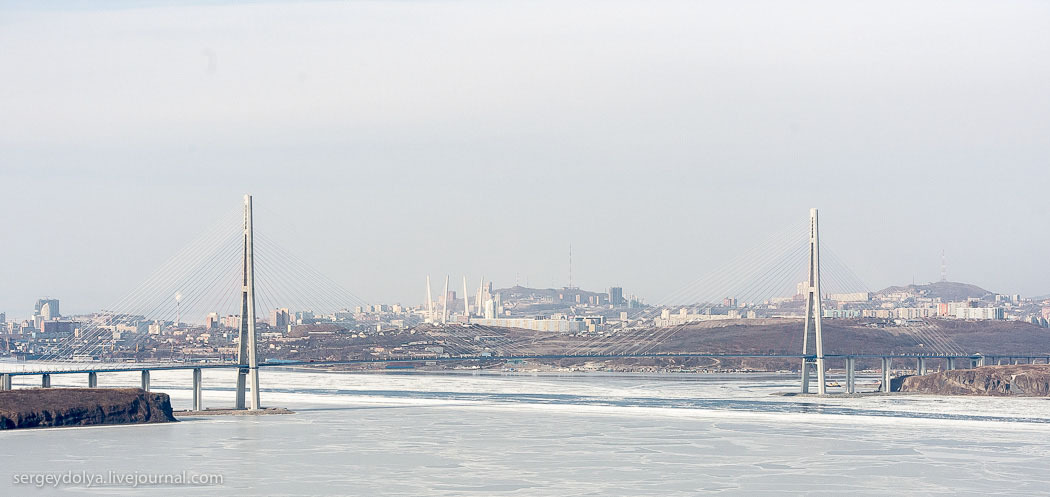 Владивосток с вертолета