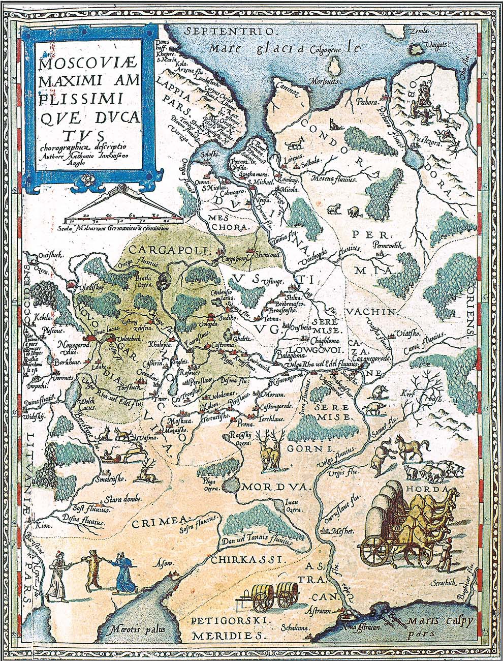 Карта 1593 года
