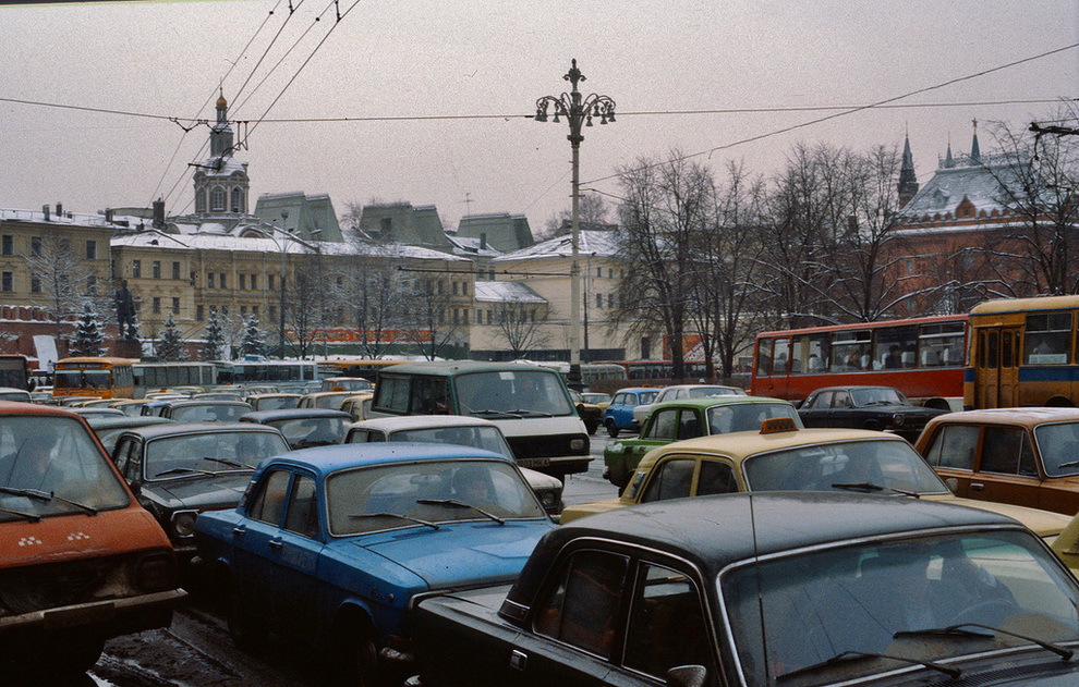 Москва 30 лет назад