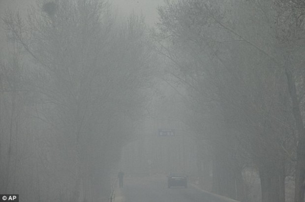 токсичный смог в Пекине
