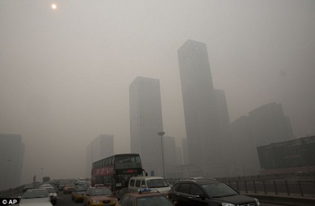 токсичный смог в Пекине