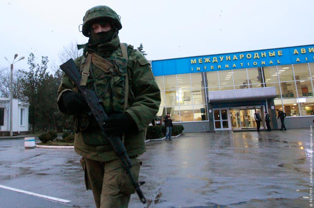 Военные в Крыму