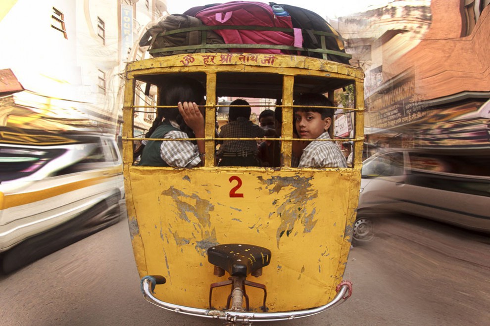 Общественный транспорт в Индии