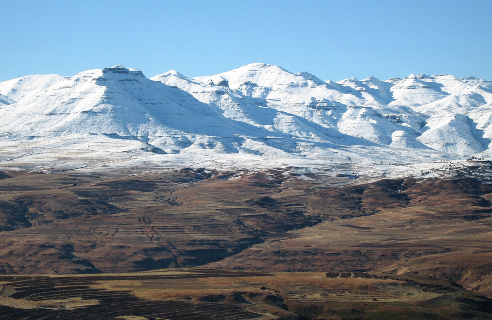 Горы в Лесото
