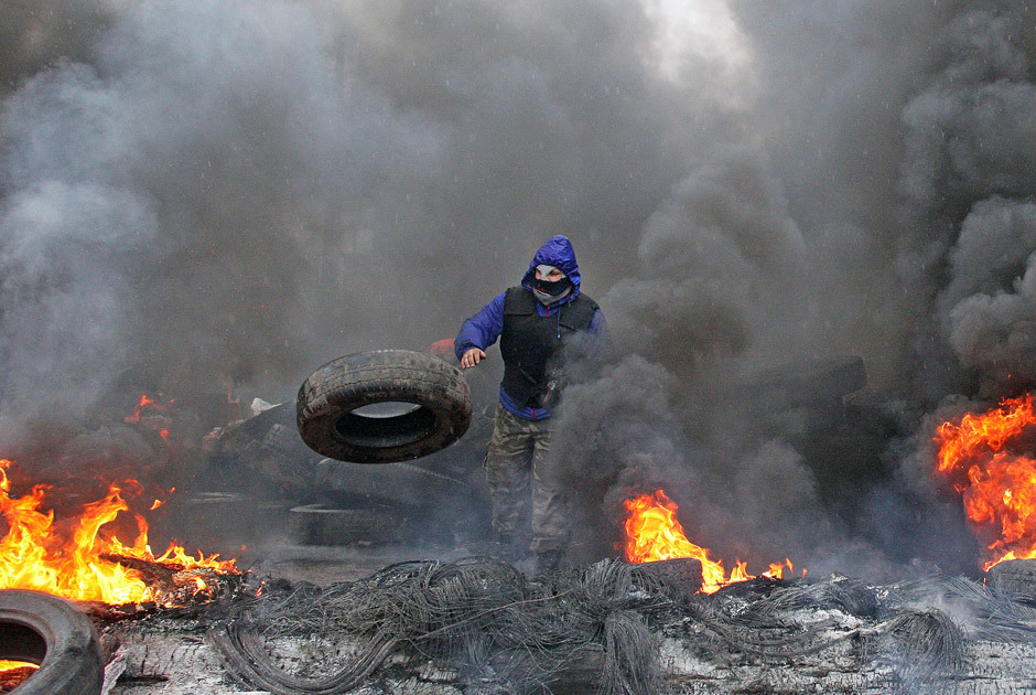 протесты на востоке Украины