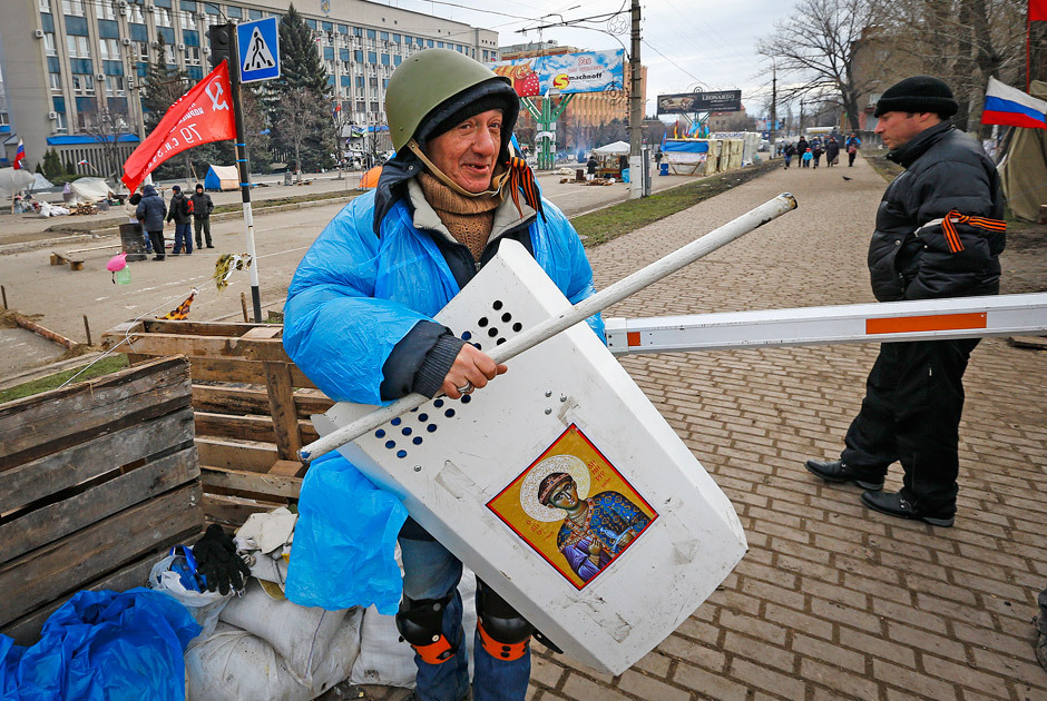 протесты на востоке Украины