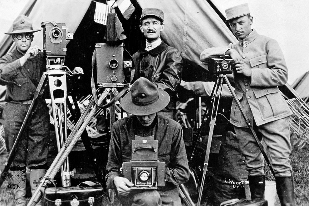 Фотографы, 1917 год