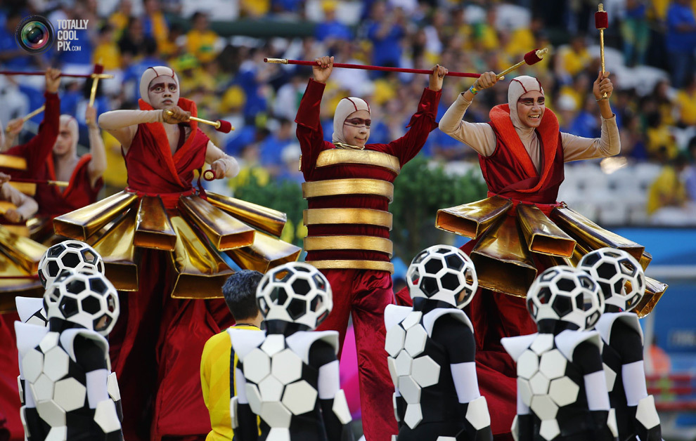 Церемония открытия чемпионата мира по футболу 2014