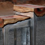 Союз металла и дерева в дизайнерской мебели 