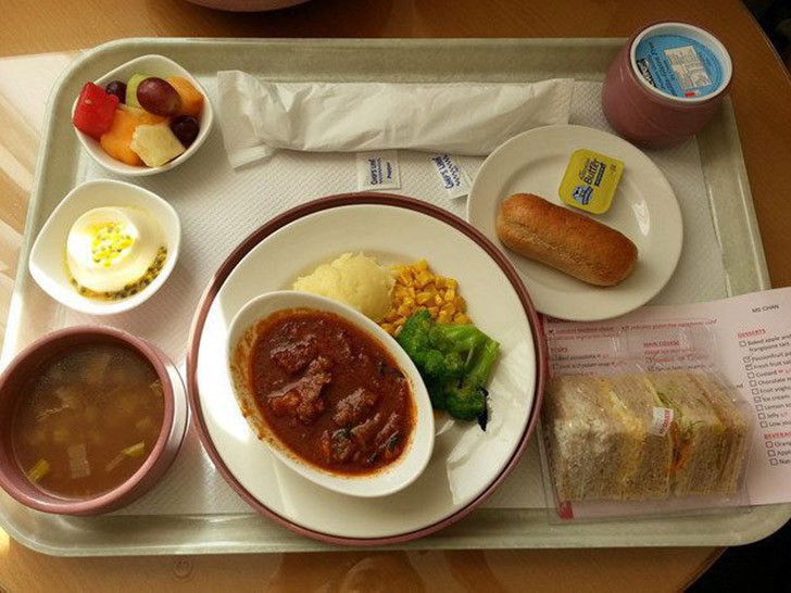 Еда в госпитале