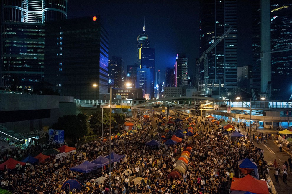 Демонстрации в Гонконге