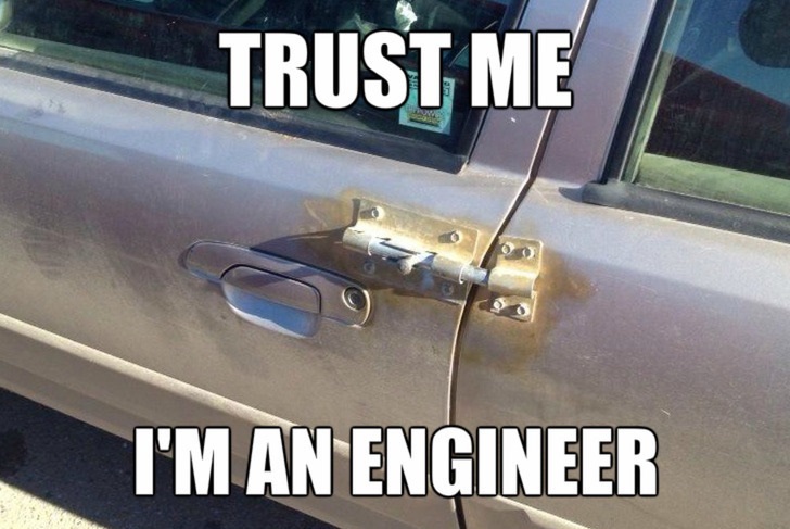 доверьтесь мне, я инженер