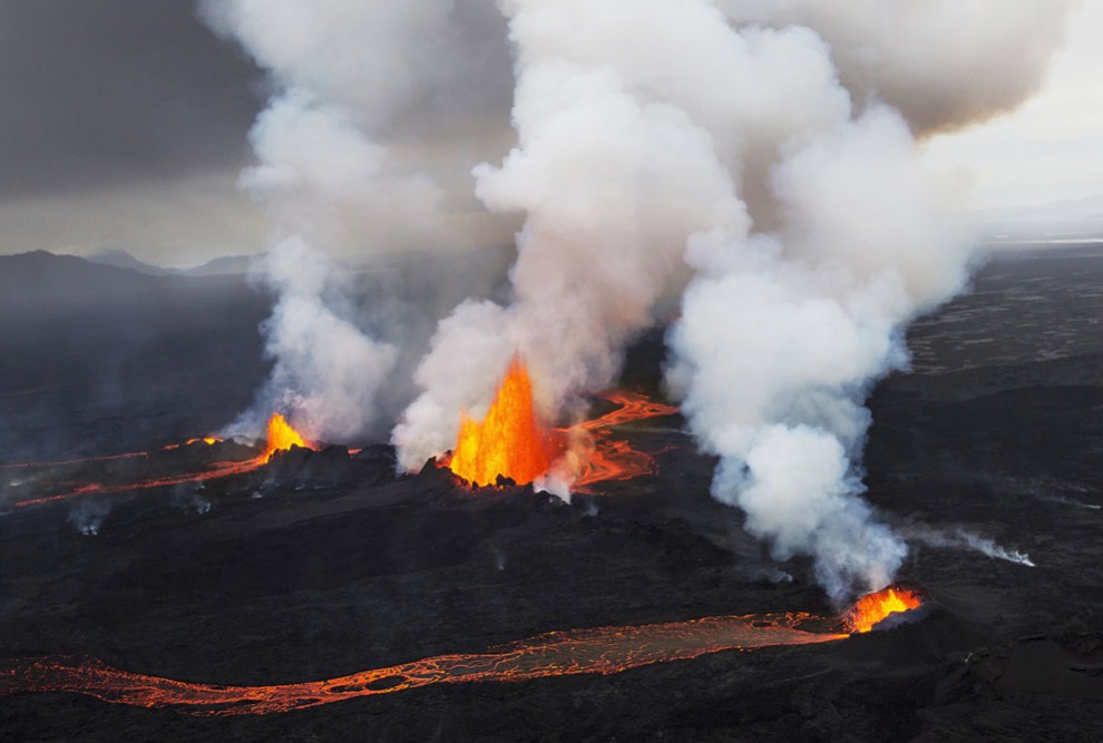 Вулкан Баурдарбунга в Исландии