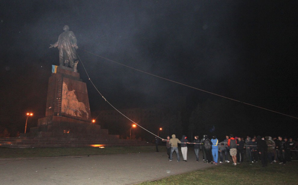 Свержение Ленина в Харькове