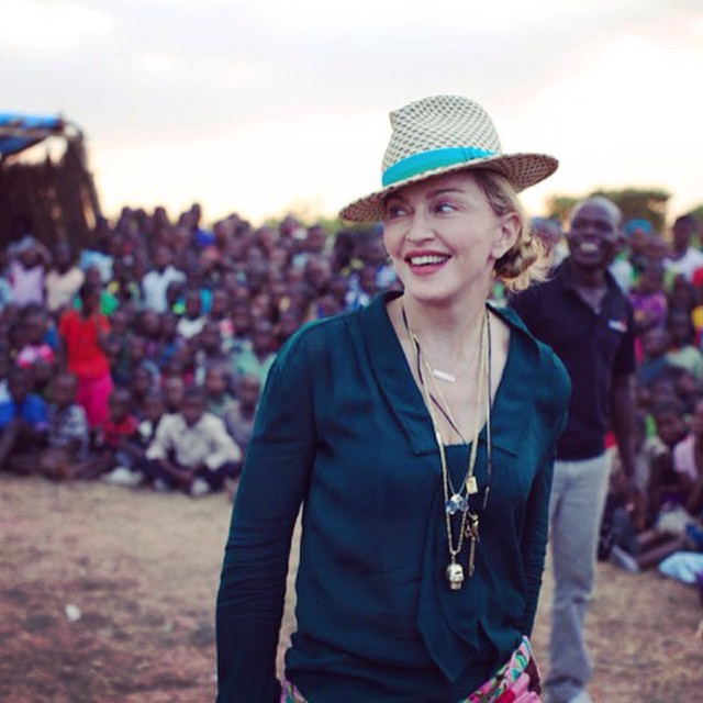 Мадонна в Малави