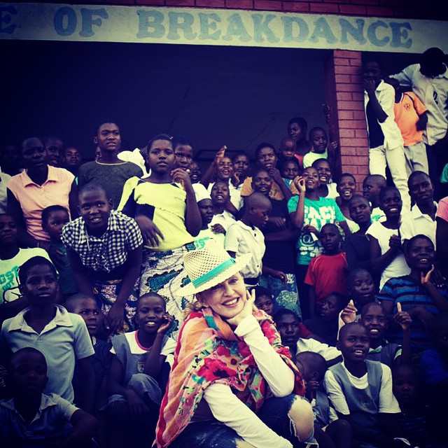 Мадонна в Малави