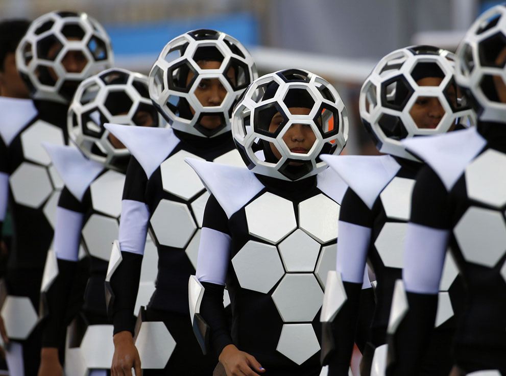 Церемония открытия чемпионата мира по футболу 2014