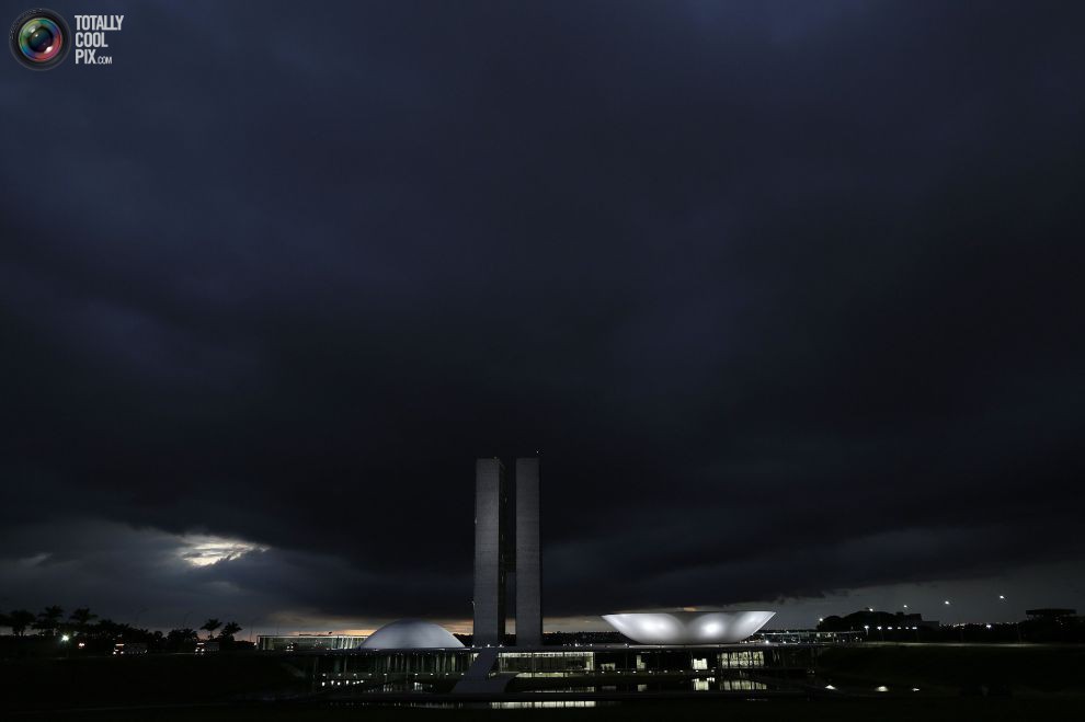 Здание Национального конгресса Бразилии 