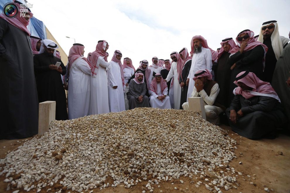Похороны  Абдаллы ибн Абдул-Азиза