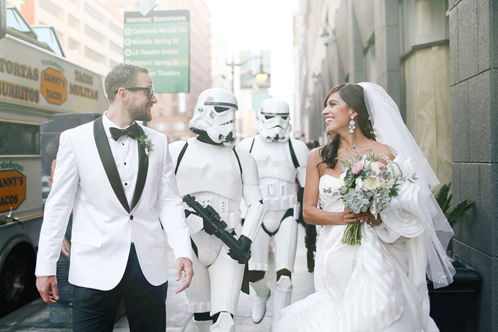 Свадьба в стиле "Звездные войны!