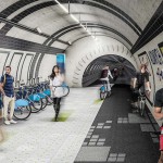 Подземка для велосипедистов в Лондоне