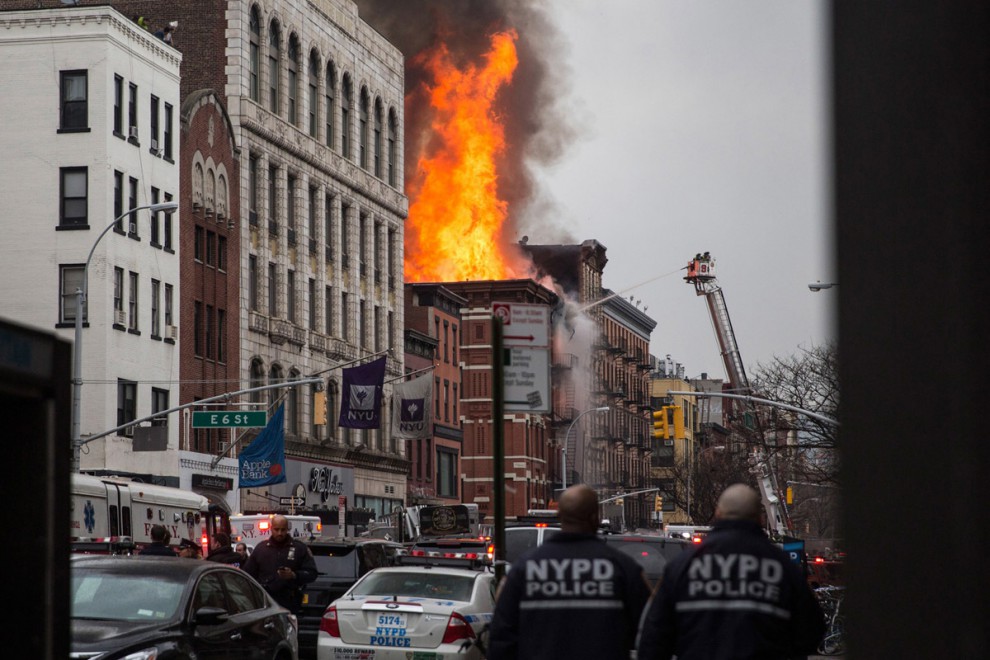 Пожар на Манхэттене
