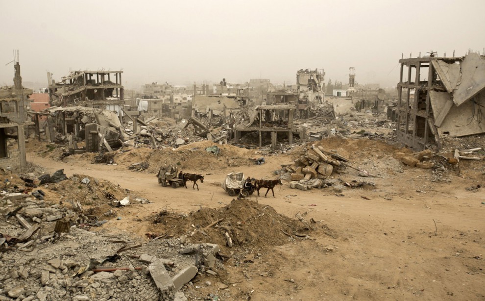 Руины Газы