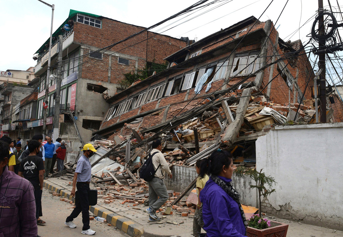 Землетрясение в Непале