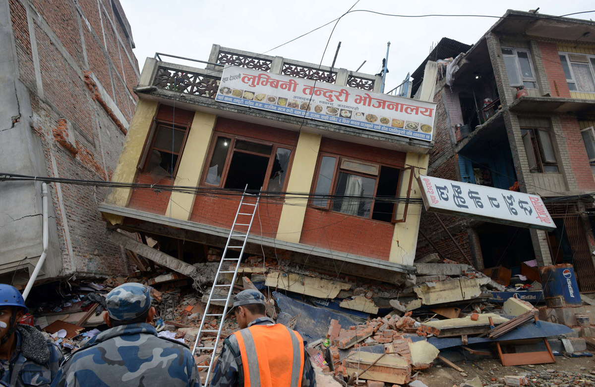 Землетрясение в Непале